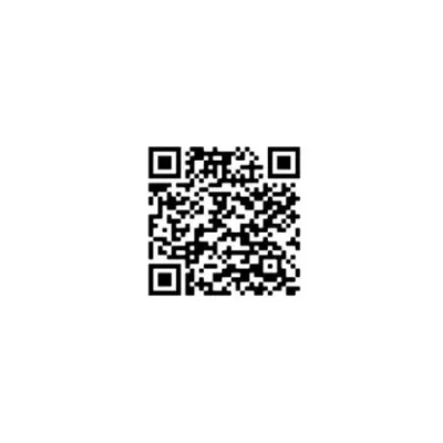 Schwarzer und weißer QR-Code auf weißem Hintergrund
