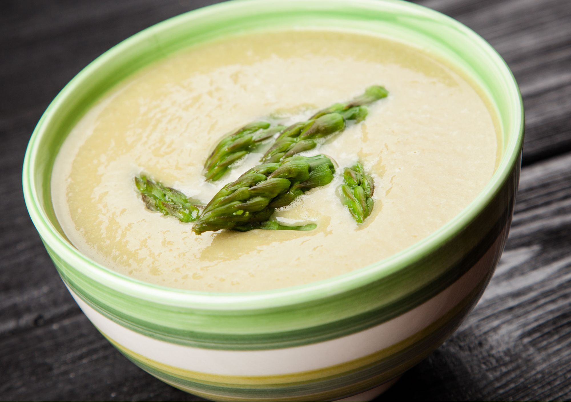 Spargelsuppe