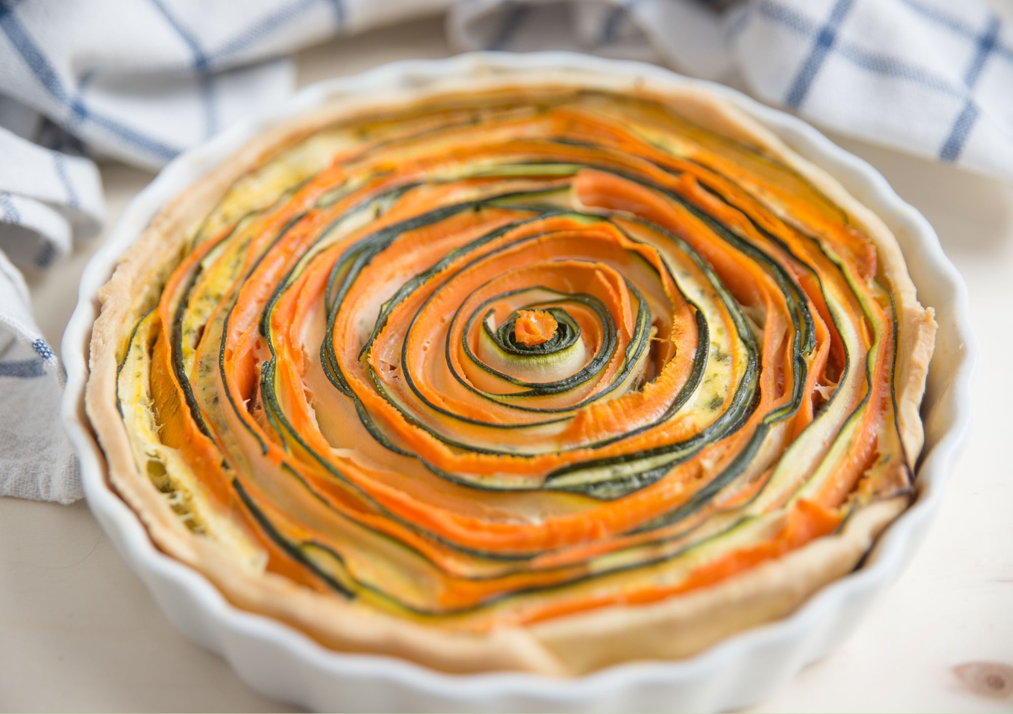 Möhren-Zucchini-Quiche