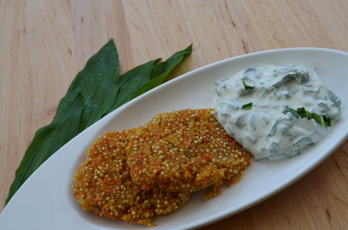 Möhren-Quinoa-Bratlinge