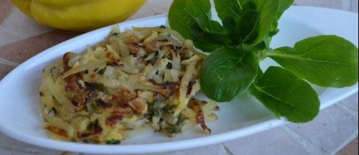 Quitten-Kartoffel-Rösti