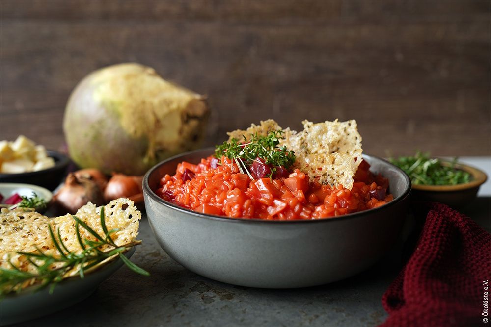 Herbstliches Rüben-Risotto