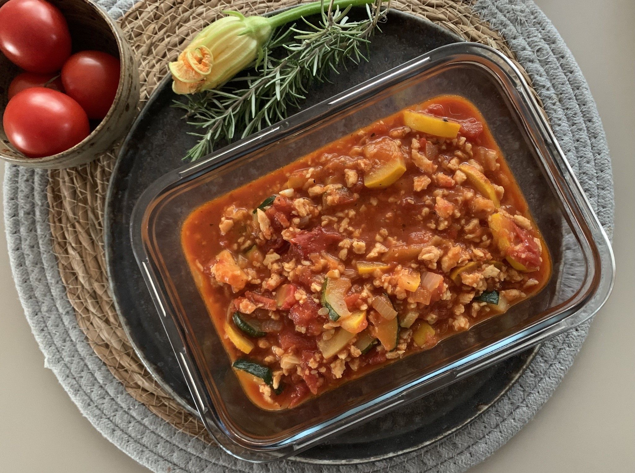 Zucchini-Topf