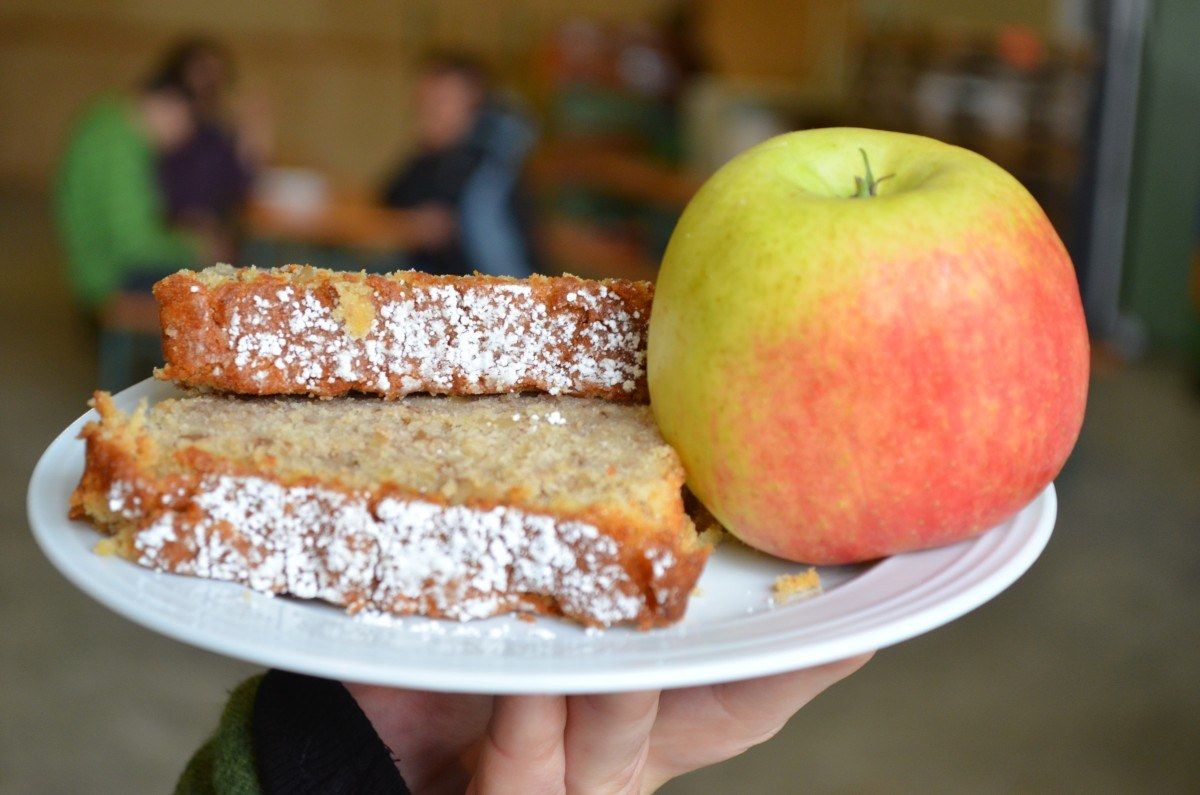 Apfelrührkuchen