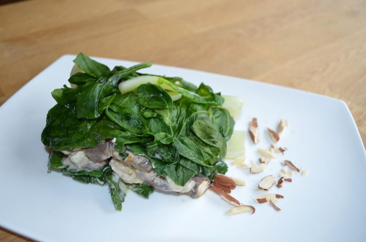 Pak Choi-Auflauf